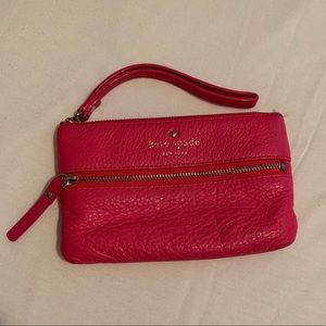 Kate Spade Soft Leather Wristlet Wallet